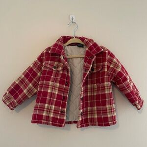 Baby Boys 24mths Faded Glory Quilted Flannel Jacket